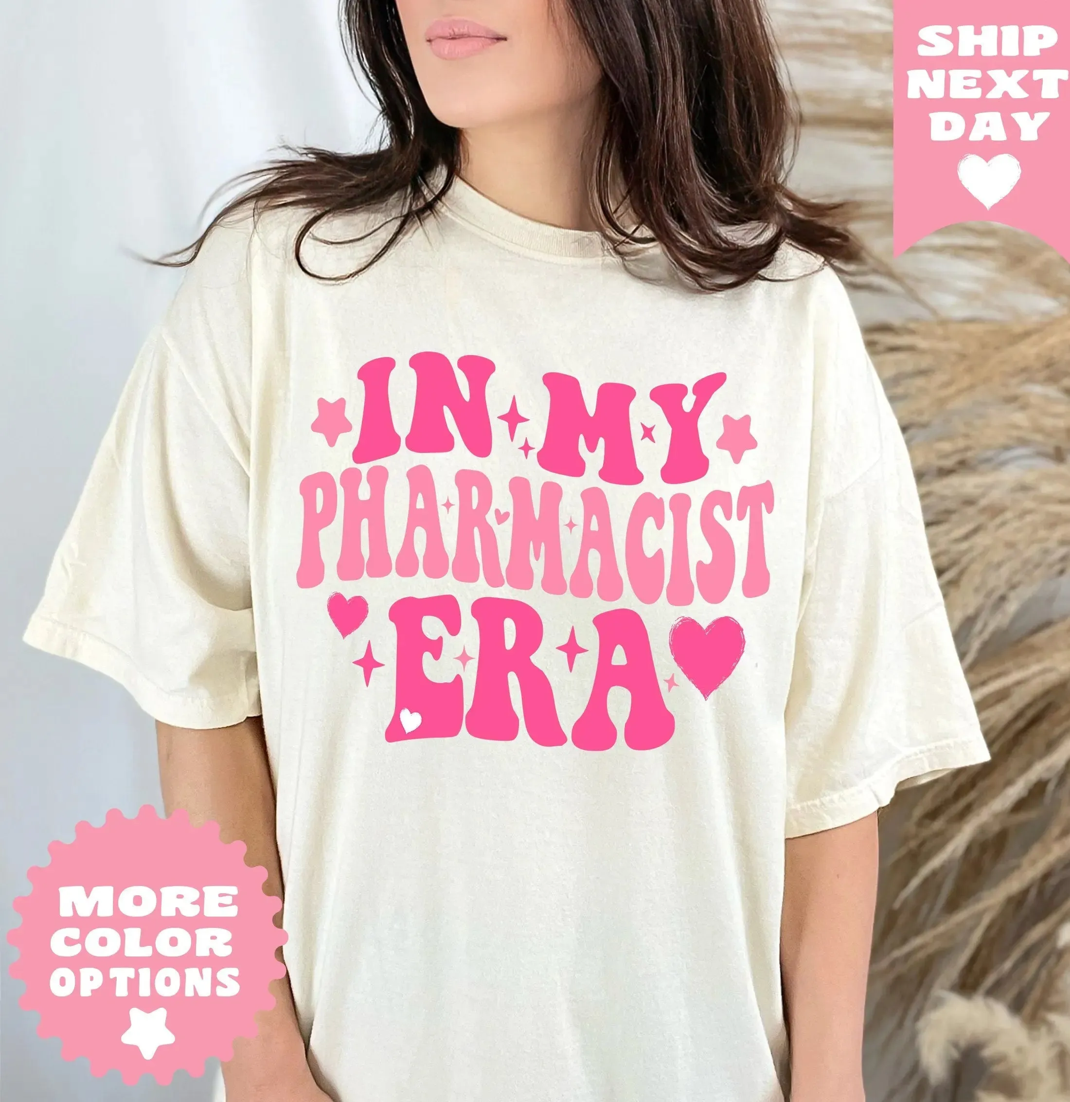 In My Pharmacist Era Best Pharmacist Appreciation T-Shirt, Pharmacist Shirt for Women ,Pharmacy Student Gift, Funny Pharmacist Gift for Her